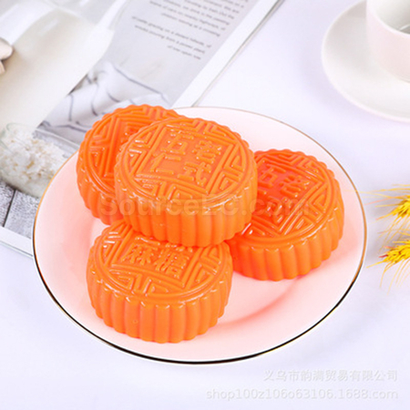 Customization Simulated Mid-Autumn Festival Mooncake Stress Relief Toy Corporate Gifts
