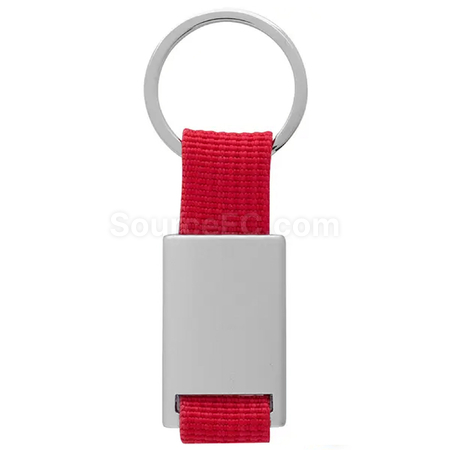 Customization Metal Key Ring with Strap Corporate Gifts