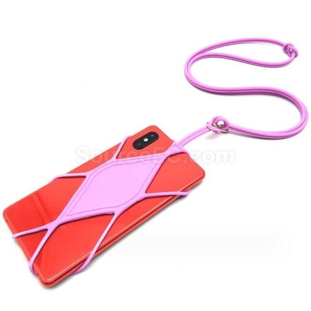Customization Silicone Diamond Mobile Phone Sling Clip Corporate Gifts