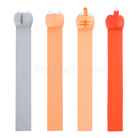 Customization Cartoon Silicone Bookmark Corporate Gifts