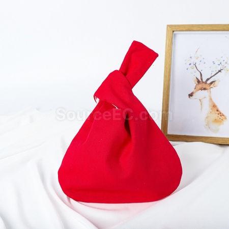 Customization Japanese Wrist Canvas Bag Corporate Gifts