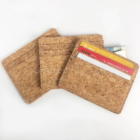 Customization Natural Cork Card Holder Corporate Gifts