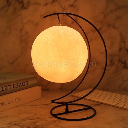 Customization USB Charging Bluetooth Speaker Led Moon Night Light Corporate Gifts