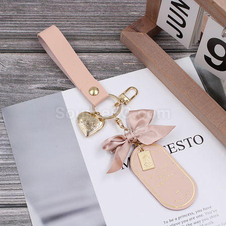 Customization Leather Keychain Bookmark Corporate Gifts