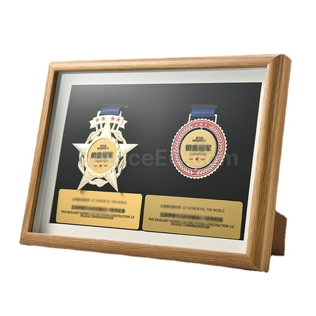Customization Wooden Commemorative Plaque Corporate Gifts