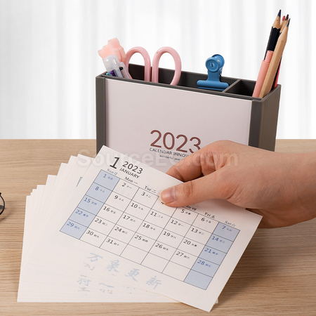 Customization Creative Storage Box Calendar Corporate Gifts