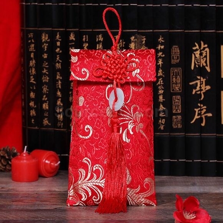 Customization Fabric Red Envelope Corporate Gifts
