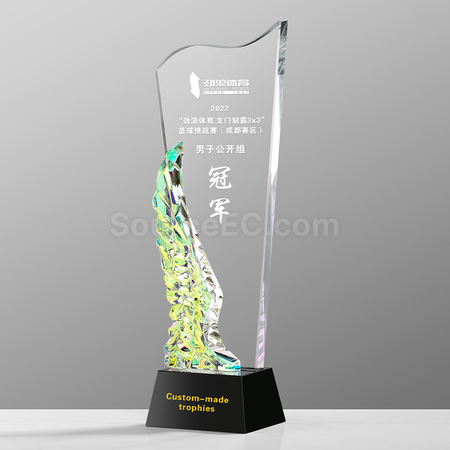 Customization Gradient Crystal Trophy Corporate Gifts