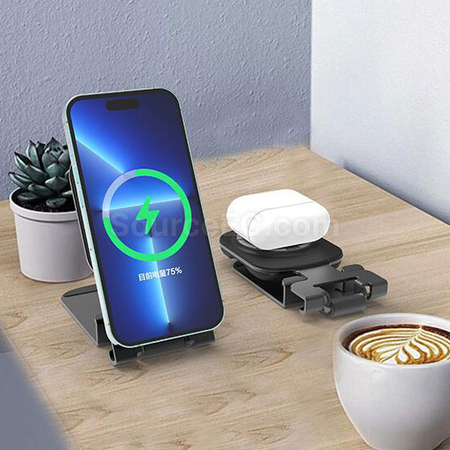 Customization 3-In-1 Wireless Charging Stand Corporate Gifts
