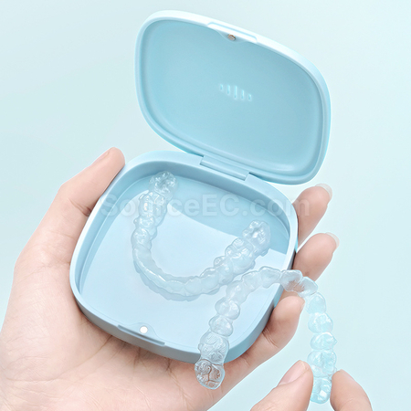 Customization Portable Denture Storage Box Corporate Gifts