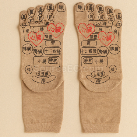 Customization Five Finger Acupoint Socks Corporate Gifts
