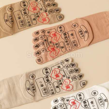 Customization Five Finger Acupoint Socks Corporate Gifts