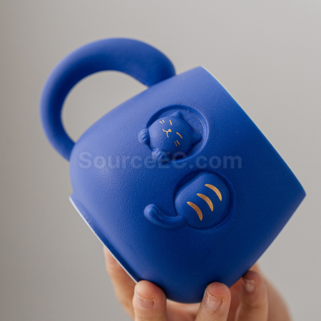 Customization Zhaocai Cat Ceramic Cup Corporate Gifts