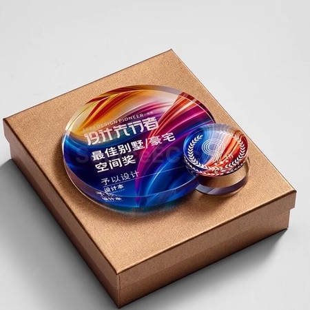 Customization Brilliant Crystal Trophy Corporate Gifts