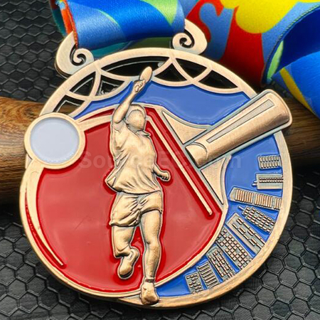 Customization Table Tennis Metal Medal Corporate Gifts