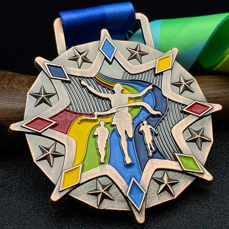 Customization Running Metal Medal Corporate Gifts