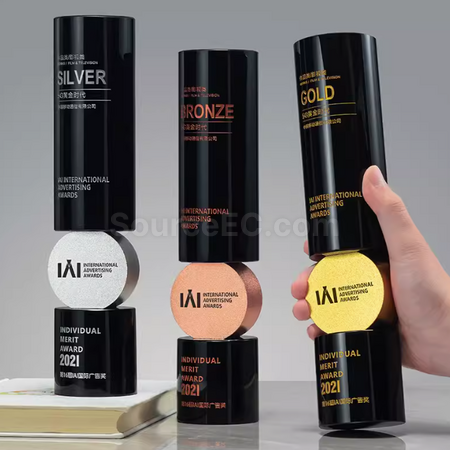 Customization Metal Crystal Trophy Corporate Gifts
