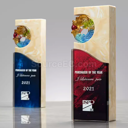 Customization Marble Crystal Trophy Corporate Gifts