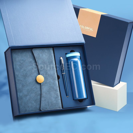 Customization Gift Set With Thermal Mug And Notebook Corporate Gifts