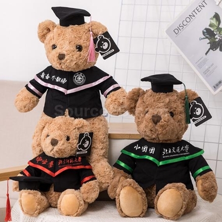 Customization Custom LOGO Graduation Bear Corporate Gifts