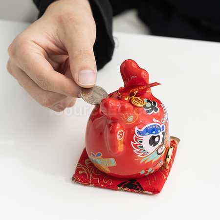 Customization Money jar+ceramic cup set Corporate Gifts