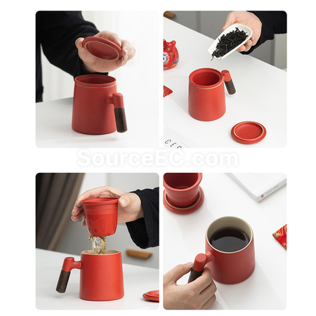 Customization Money jar+ceramic cup set Corporate Gifts