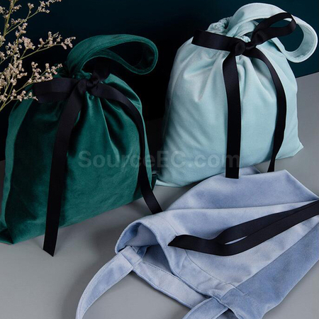 Customization Velvet Hand Bag Corporate Gifts