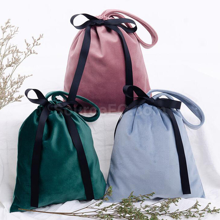 Customization Velvet Hand Bag Corporate Gifts