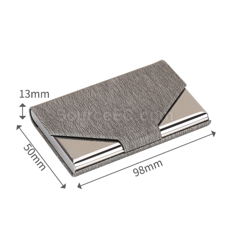 Customization PU Metal Card Holder Corporate Gifts