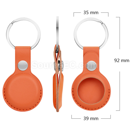 Customization AirTag PU Cover with Keyring Corporate Gifts