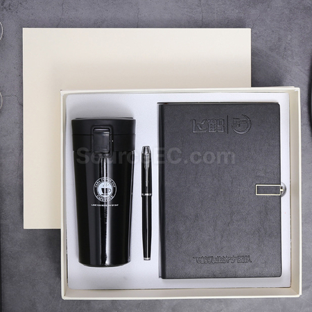 Customization Coffee Cup+Notebook+Pen Set Corporate Gifts