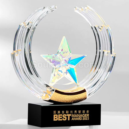 Customization Acrylic Crystal Trophy Corporate Gifts