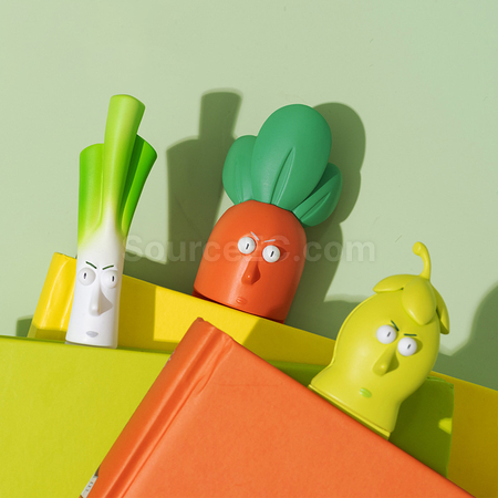 Customization Funny 3D Vegetable Bookmark Corporate Gifts