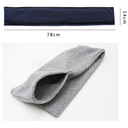 Customization Fleece Muffler Scarf Corporate Gifts