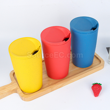 Customization Wheat Straw Coffee Cup Corporate Gifts