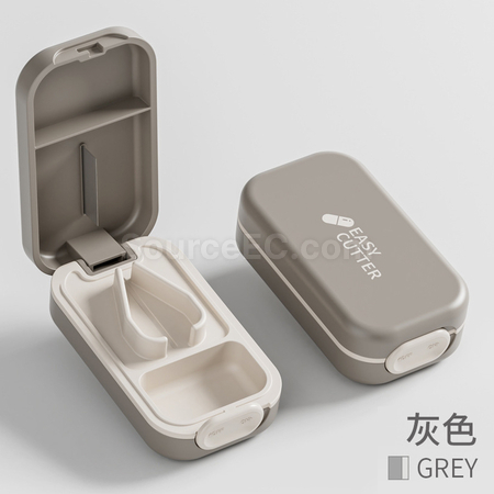 Customization Pill Box with Pill Cutter Corporate Gifts