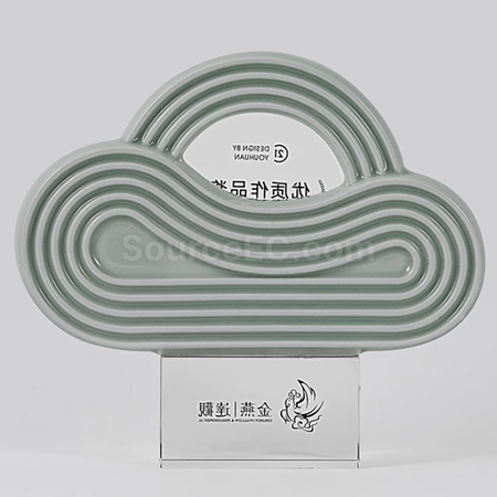 Customization Ceramic Crystal Trophy Corporate Gifts