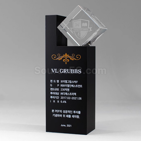 Customization Metal Crystal Trophy Corporate Gifts