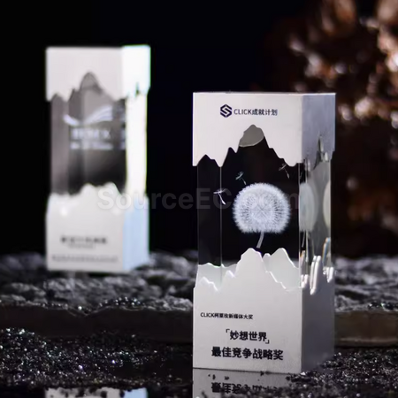 Customization Metal Crystal Trophy Corporate Gifts