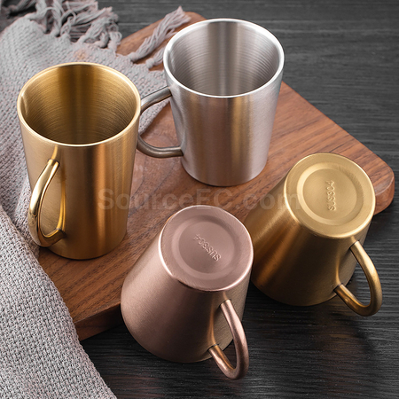 Customization Double Wall Stainless Steel Coffee Cup Corporate Gifts