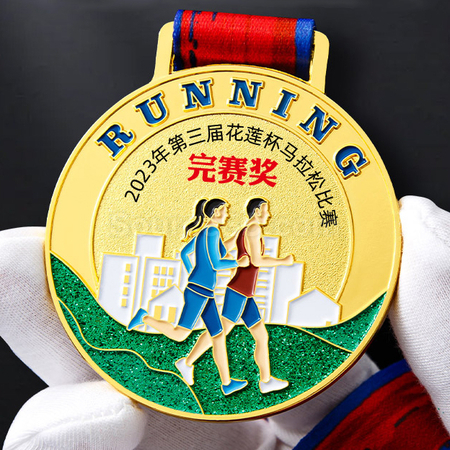 Customization Running Metal Medal Corporate Gifts