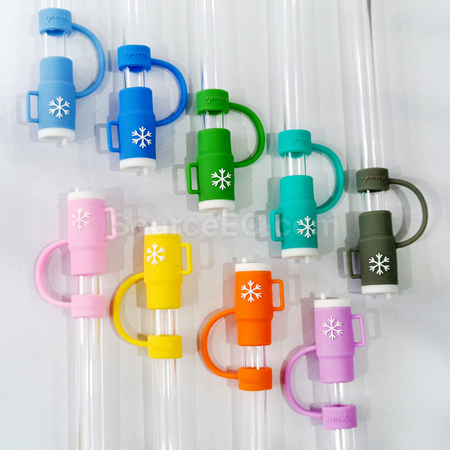 Customization Straw Tips Cover Corporate Gifts
