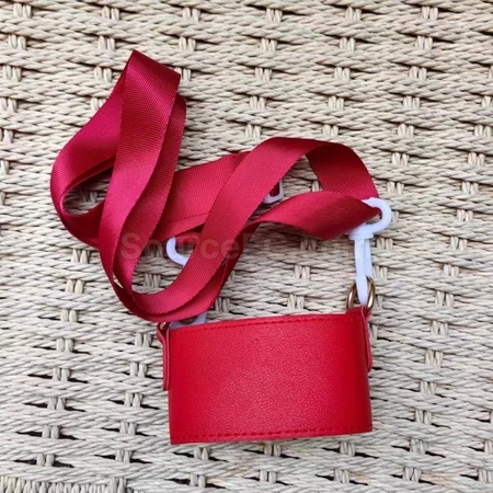 Customization Portable Leather Cup Sleeve Corporate Gifts