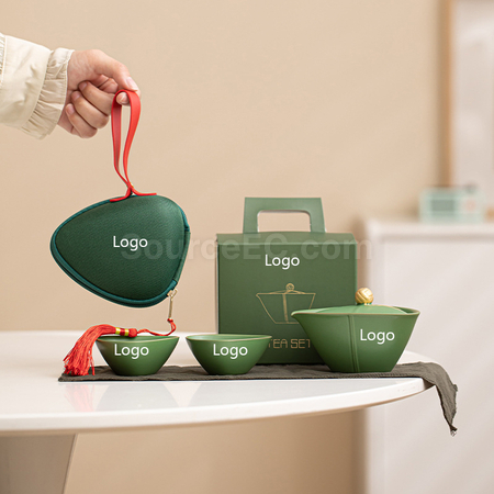 Customization Travel Kung Fu Tea Set Corporate Gifts