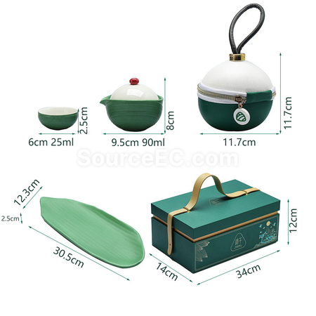 Customization Travel Kung Fu Tea Set Corporate Gifts