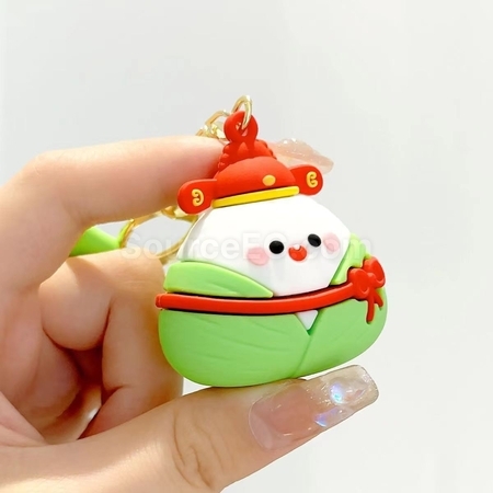 Customization Dragon Boat Festival Keychain Corporate Gifts