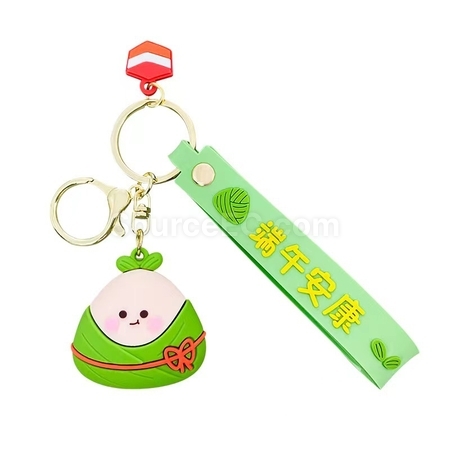 Customization Dragon Boat Festival Keychain Corporate Gifts