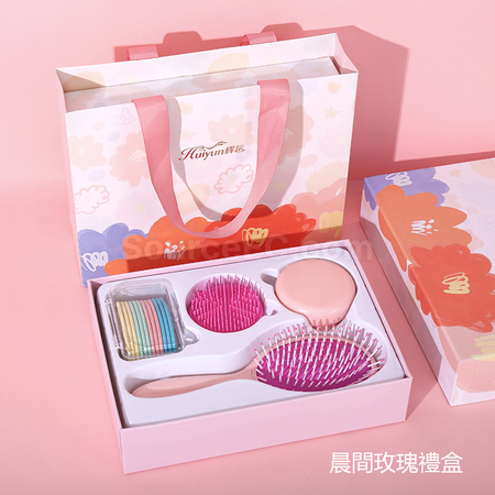 Customization Colorful Aroma Massage Comb Gift Box Set Corporate Gifts