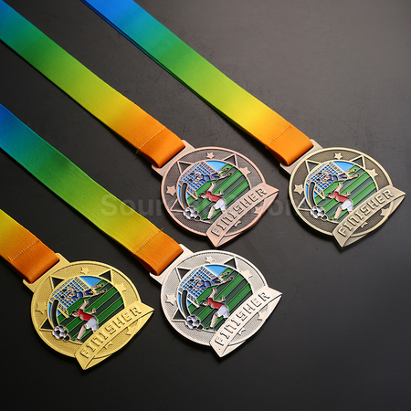 Customization Football Metal Medal Corporate Gifts