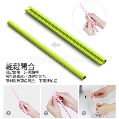 Customization Silicone Straw with Tube Corporate Gifts